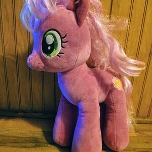 My Little Pony Plush - Pink with Green Eyes